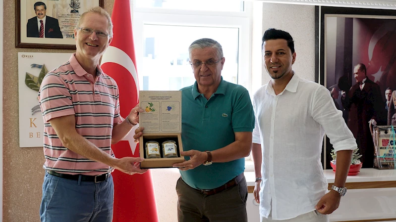 Norveç Parlamento Üyesinden Başkan Topaloğlu’na ziyaret