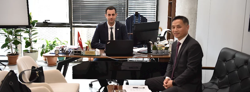 Çin Başkonsolos Yardımcısından Belediyemize Ziyaret