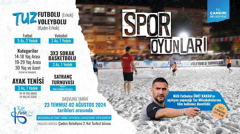 Başlama Vuruşunu Milli Futbolcu Ümit Karan Yapacak
