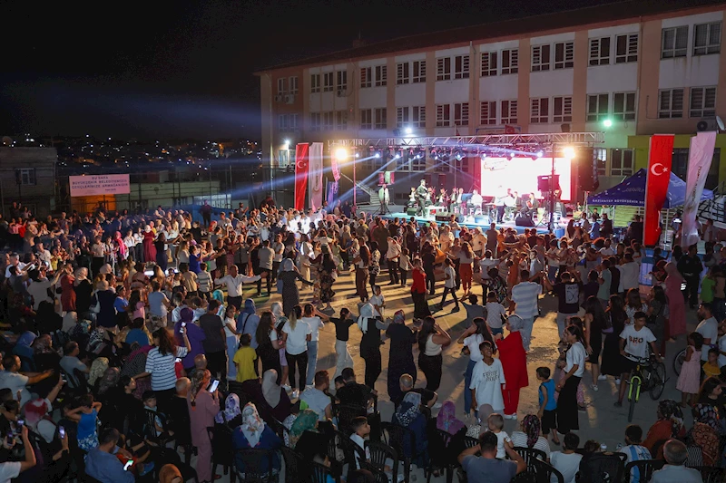 “MAHALLEMDE KONSER VAR” ETKİNLİĞİ YOĞUN İLGİ GÖRÜYOR