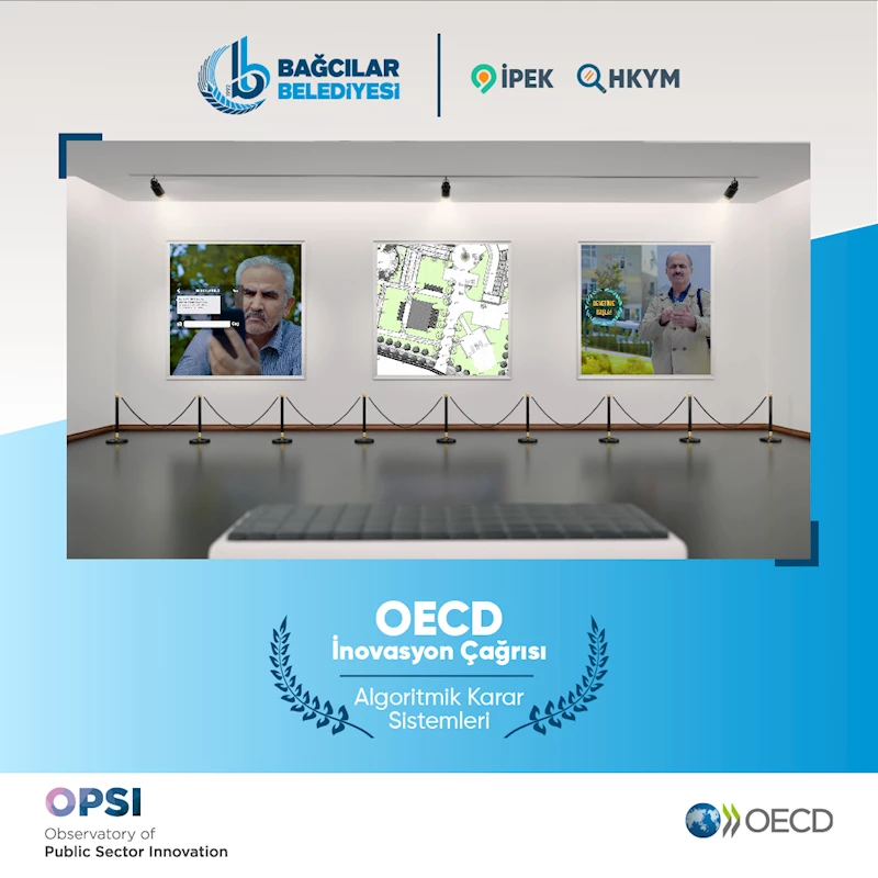 Bağcılar Belediyesi’nin örnek projeleri, OECD Kamu Sektörü İnovasyonu Gözlemevi (OPSI) Platformu’nda yayınlandı
