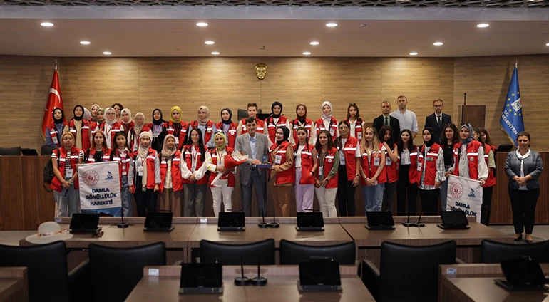BAŞKANIMIZ KAHVECİ, DAMLA GÖNÜLLÜLÜK HAREKETİ EKİBİYLE BİR ARAYA GELDİ