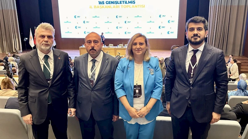 Başkan Görgel, AK Parti 165. Genişletilmiş İl Başkanları Toplantısı’na Katıldı