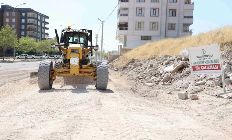KARAKÖPRÜ’DE YENİ YOLLAR HİZMETE SUNULUYOR