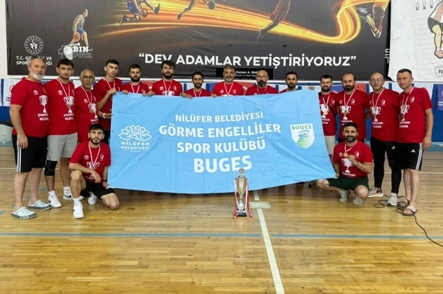 Nilüfer BUGES namağlup şampiyon