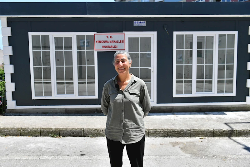 Başkan Kaya sözünü tuttu, Yenicuma muhtarlık binasına kavuştu