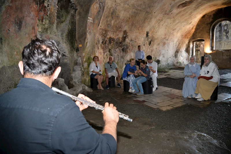 TRABZON’DA TARİHLE MÜZİK BULUŞTU