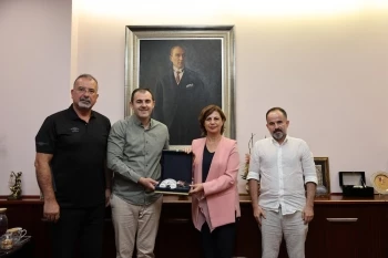 TÜRKİYE KANO FEDERASYONU’NDAN BAŞKAN ÜNLÜCE’YE ZİYARET