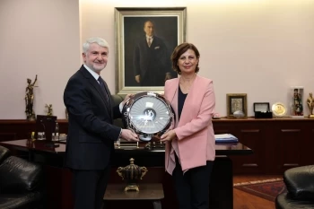 TEI GENEL MÜDÜRÜ AKŞİT’TEN BAŞKAN ÜNLÜCE’YE ZİYARET