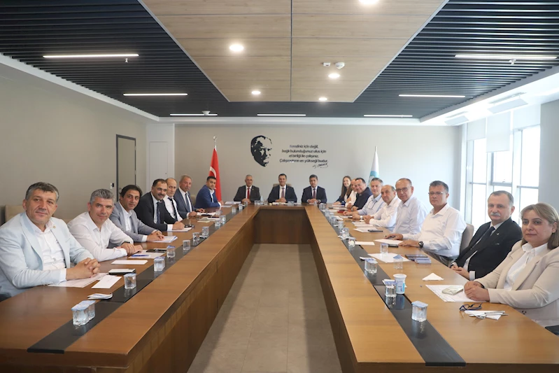 Belediye Başkanları 2024-2029 Dönemi Strateji Planı için Bir Araya Geldi