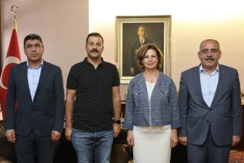 ŞIRNAK’TAN BAŞKAN ÜNLÜCE’YE ZİYARET