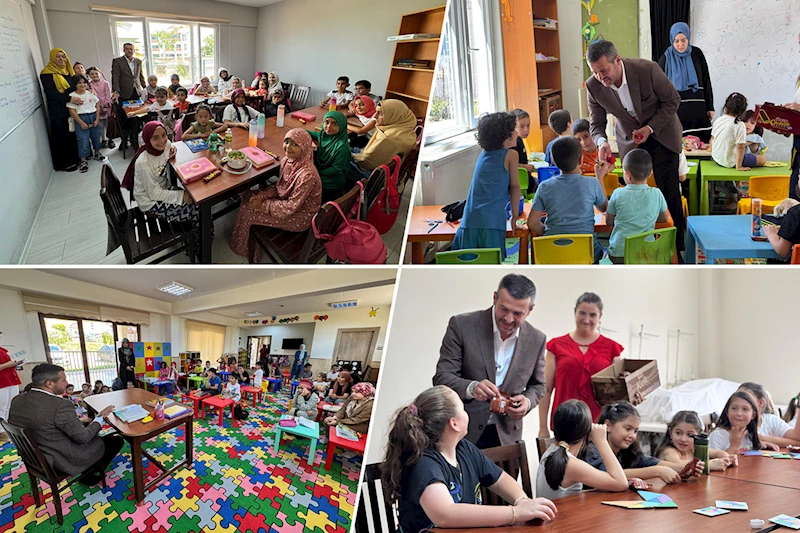 Belediye Başkanımız Özkan Çetinkaya’dan Yaz Kurslarımıza Ziyaret
