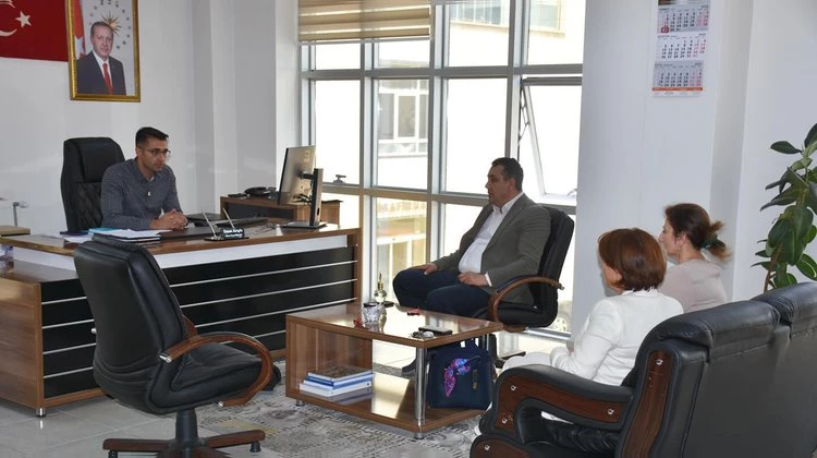 BAŞKANIMIZ, KARAYOLLARI 101’İNCİ GÜMÜŞHANE ŞUBE ŞEFİ OSMAN SARIGÜN’Ü ZİYARET ETTİ