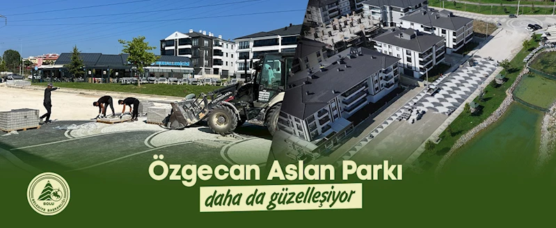 Özgecan Aslan Parkı daha da güzelleşiyor