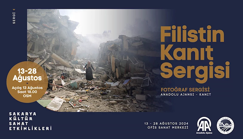 OSM Filistin Kanıt sergisine ev sahipliği yapacak