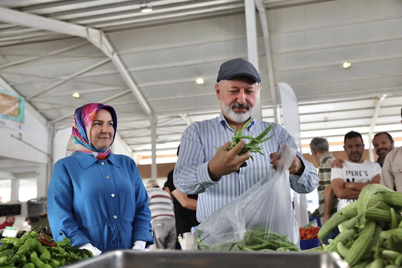 BAŞKAN ÇOLAKBAYRAKDAR, “100 EKOLOJİK PAZAR, TÜRKİYE’YE MODEL OLDU”