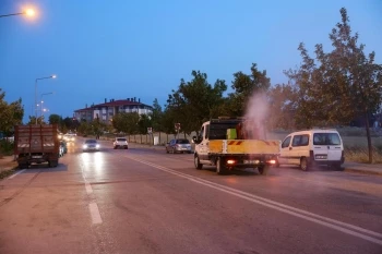 BÜYÜKŞEHİR BELEDİYESİ’NDEN HAŞERE İLE MÜCADELE