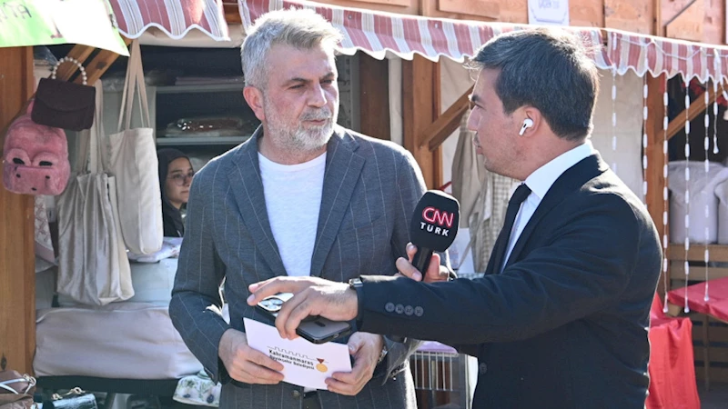 Başkan Görgel, CNN Türk Canlı Yayınında Şehirdeki Yatırımları ve Ağustos Fuarı’nı Anlattı