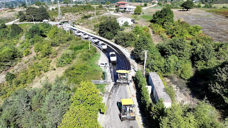 Kırcaali Caddesi’nde asfalt çalışmaları başladı