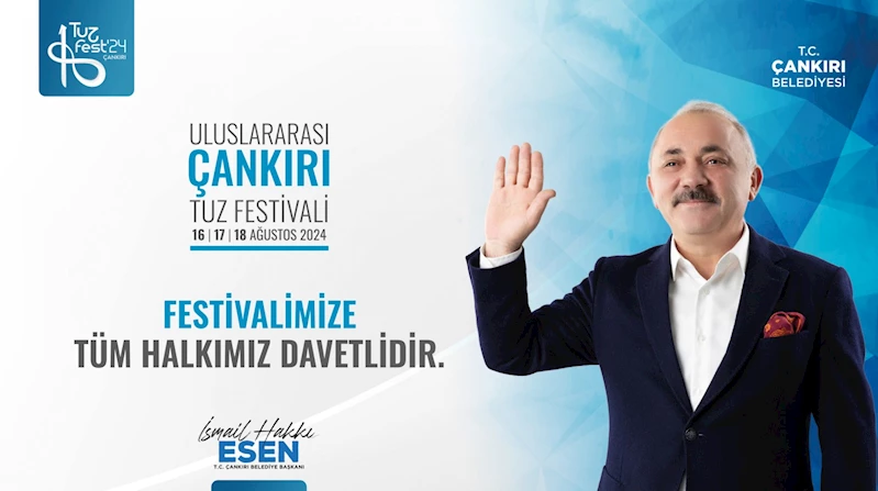 3. Uluslararası Çankırı Tuz Festivali Bu Hafta Başlıyor