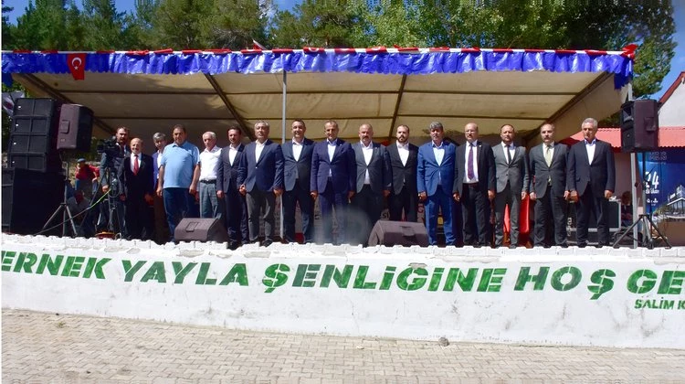 BAŞKANIMIZ, 23. GELENEKSEL ERNEK YAYLA ŞENLİĞİNE KATILDI