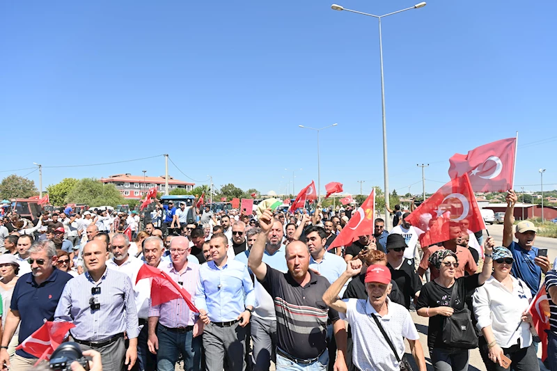 Başkan Akın, domates üreticisinin sesi oldu