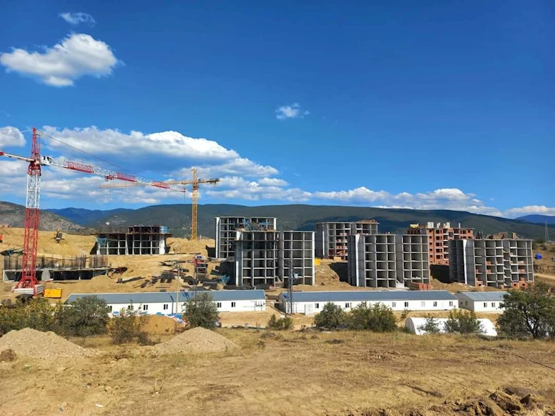 Ilgaz TOKİ Konutlarının Yapımı Devam Ediyor