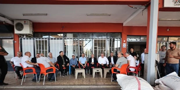 Başkanımız Gatem Esnafı İle Biraraya Geldi