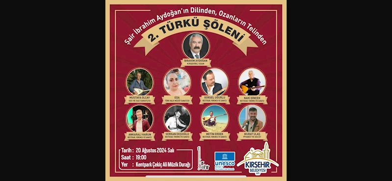 UNESCO MÜZİK ŞEHRİ KIRŞEHİR