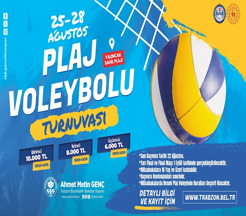 PLAJ VOLEYBOLU TURNUVASI