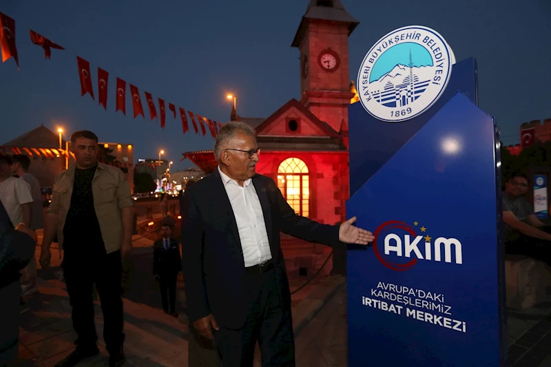Başkan Büyükkılıç’ın Avrupa’daki Kardeşlerimiz İrtibat Merkezi’ne Gurbetçilerden Tam Not