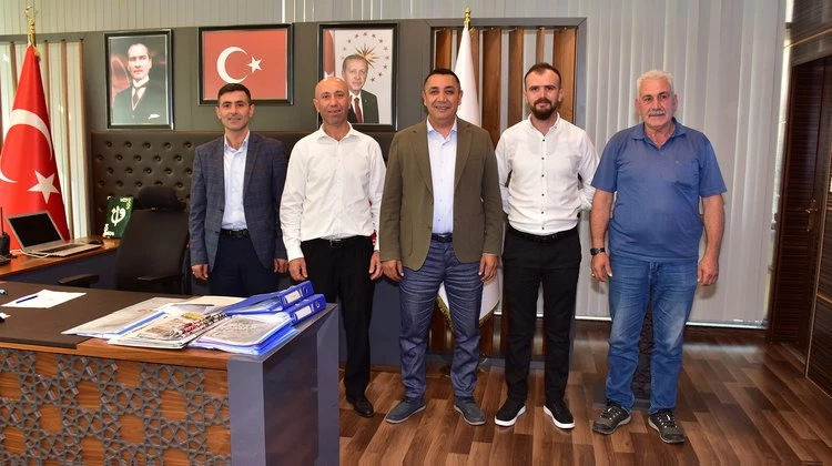 BAŞKANIMIZA GÜMÜŞHANE MERKEZ AVCILAR VE ATICILAR DERNEĞİNDEN ZİYARET