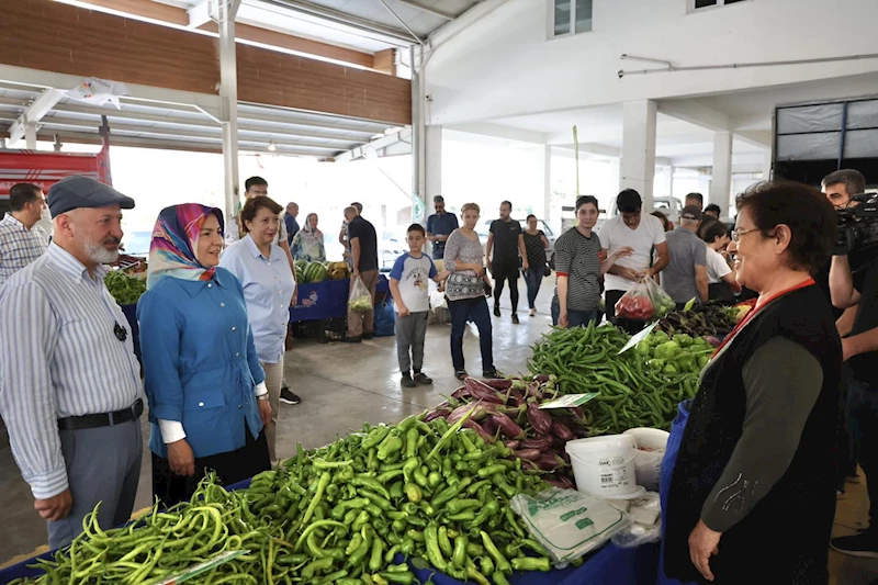 KAYSERİLİLERDEN BAŞKAN ÇOLAKBAYRAKDAR’A EKOLOJİK PAZAR TEŞEKKÜRÜ