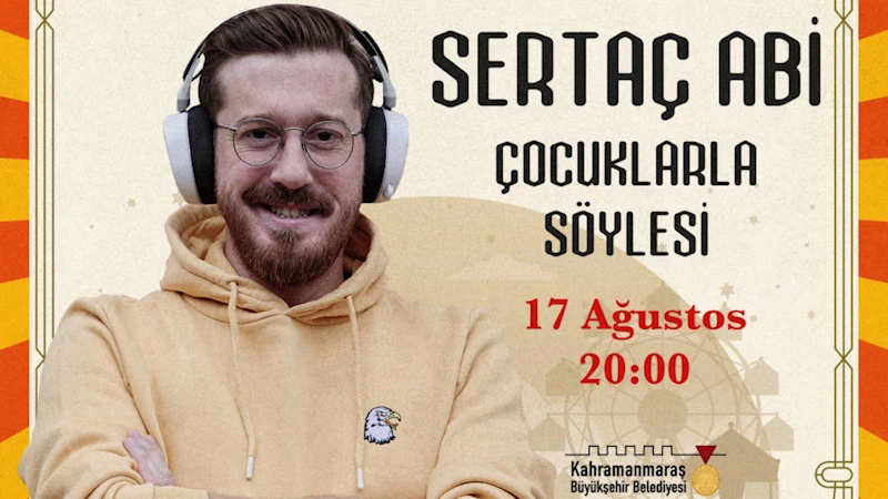 “Sertaç Abi” KAFUM’da Çocuklarla Buluşacak