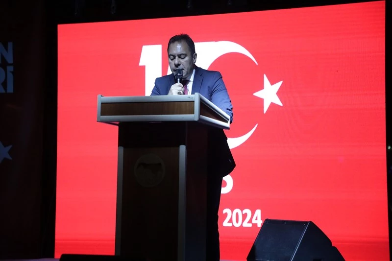 Belediye Başkanımız Prof. Dr. Ötüken Senger’in 15 Temmuz Demokrasi ve Milli Birlik Gününde Gerçekleştirdiği Konuşma