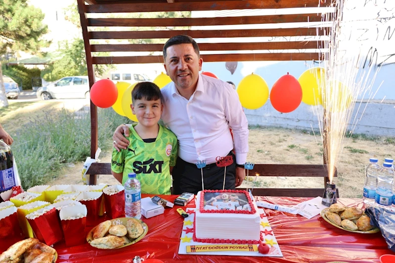 Başkan Arı’dan Minik Poyraz’a Doğum Günü Sürprizi