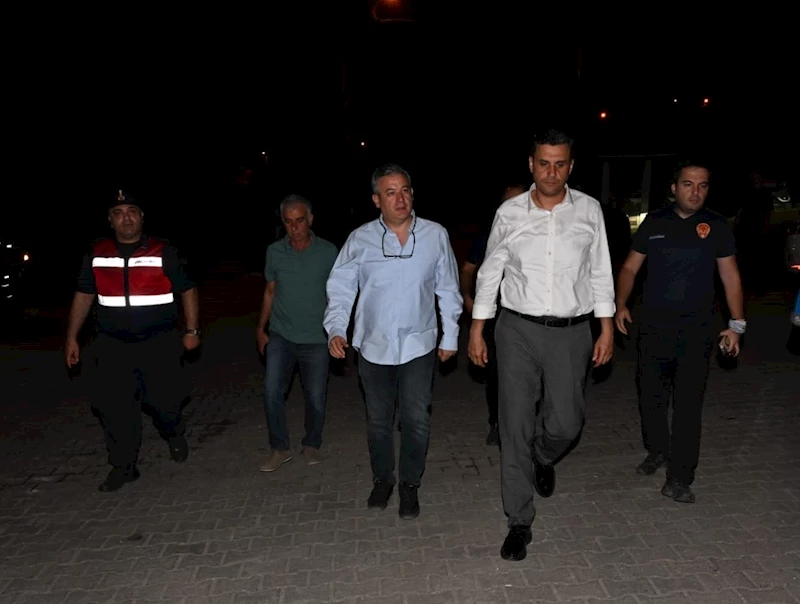 Büyükşehir Tüm Birimleriyle Yangın Bölgesinde