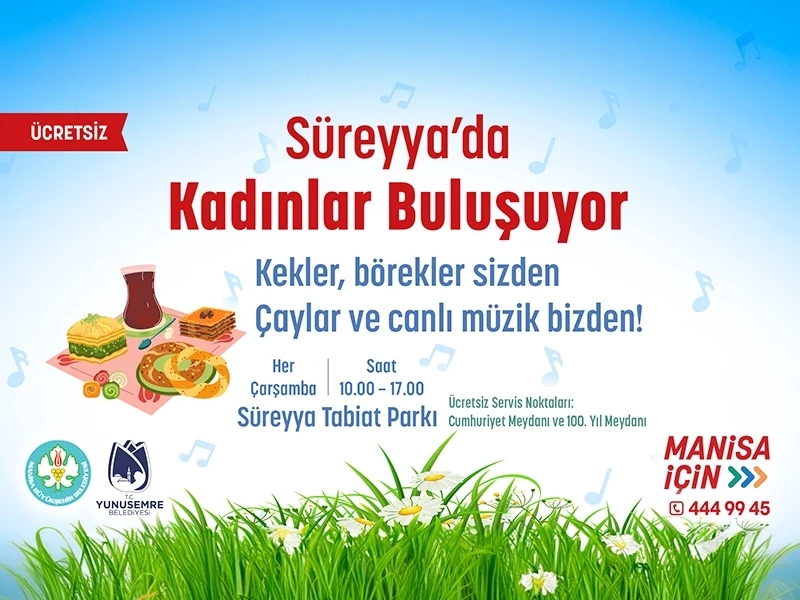 Manisalı Kadınlar Süreyya’da Buluşacak