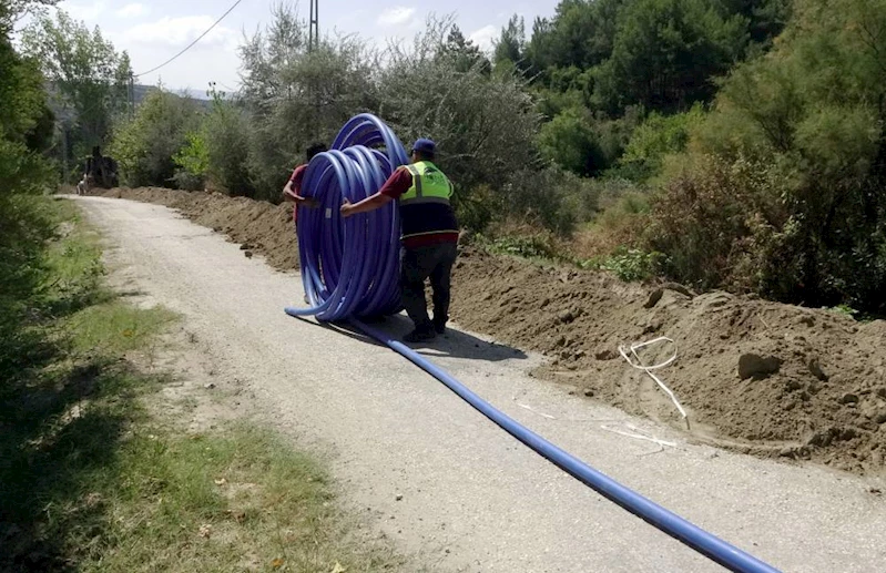 ÇÖKEK MAHALLESİ’NE YENİ İÇME SUYU ŞEBEKESİ