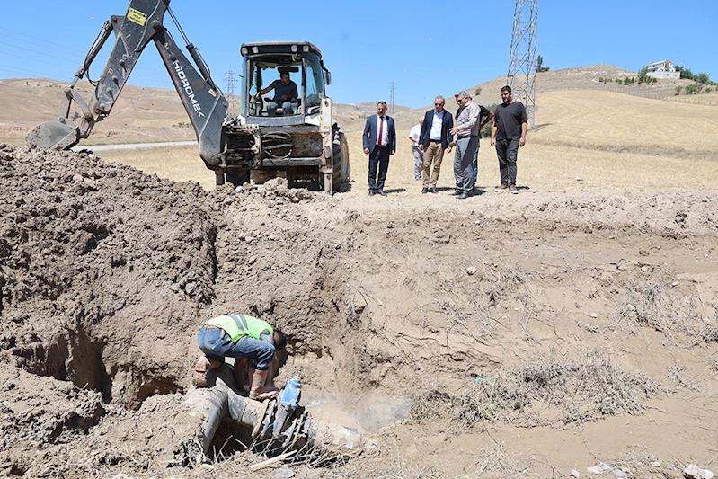 İÇME SUYU HATTINA SABOTAJ DÜZENLENDİ…