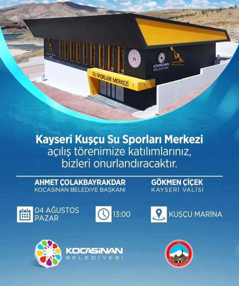 BAŞKAN ÇOLAKBAYRAKDAR, “SU SPORLARI MERKEZİMİZLE DÜNYA SAHNESİNE YELKEN AÇIYORUZ”