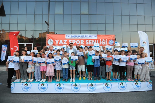 AKTEPE’DE YAZ SPOR ŞENLİĞİ RÜZGÂRI ESTİ
