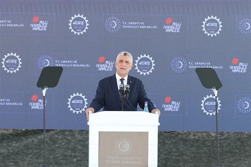 Bakan Bolat Nuriş Sandviç Panel Fabrikası Temel Atma Törenine Katıldı