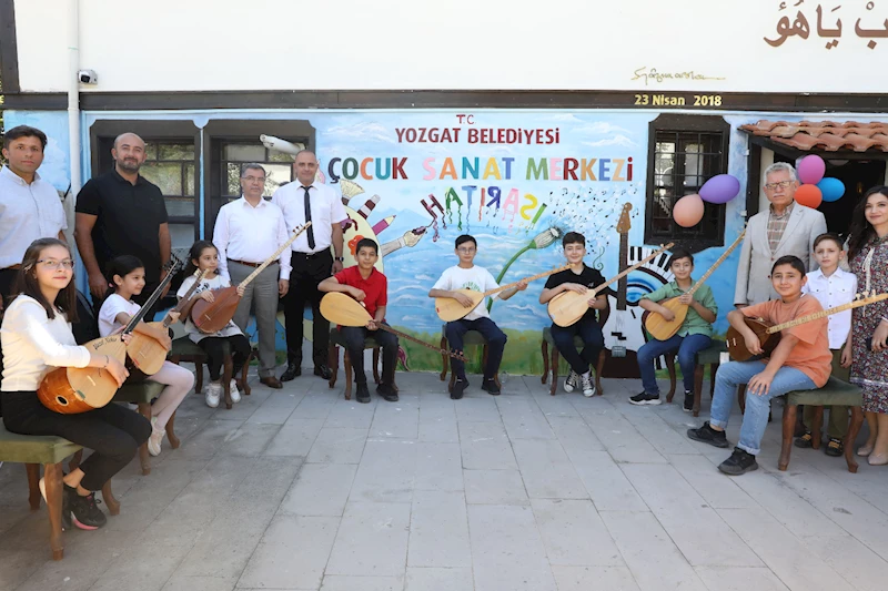 ÇOCUK SANAT MERKEZİ İLK MEYVELERİNİ VERDİ