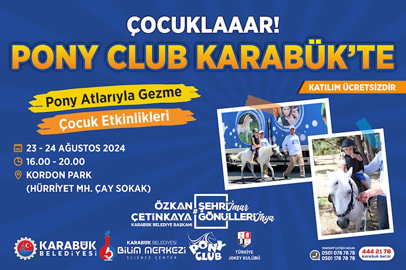 Pony Club Karabük’e Geliyor!