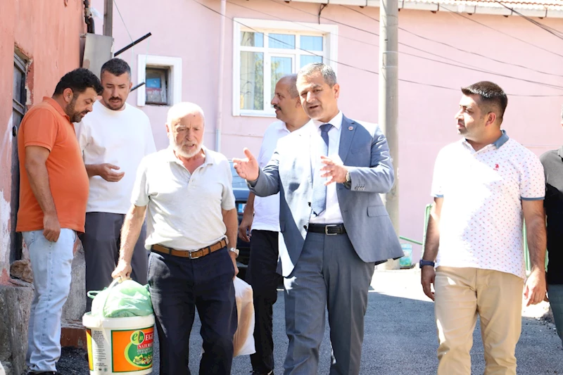 YENİDOĞAN’IN SOKAKLARI YENİLENİYOR, BELEDİYE HEYETİ YAKINDAN TAKİP EDİYOR