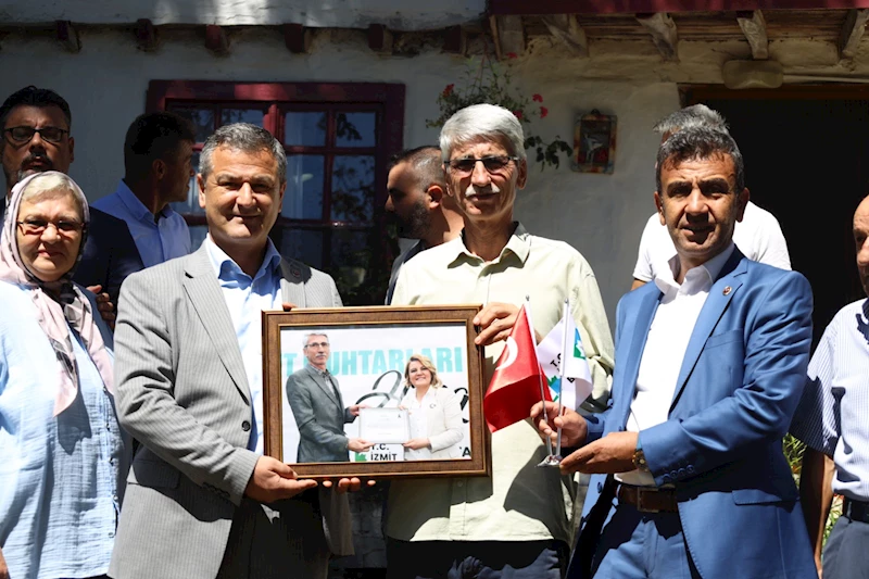 İZMİT BELEDİYESİ MAHALLE GEZİLERİNE FETHİYE VE ZABITAN’DA DEVAM ETTİ