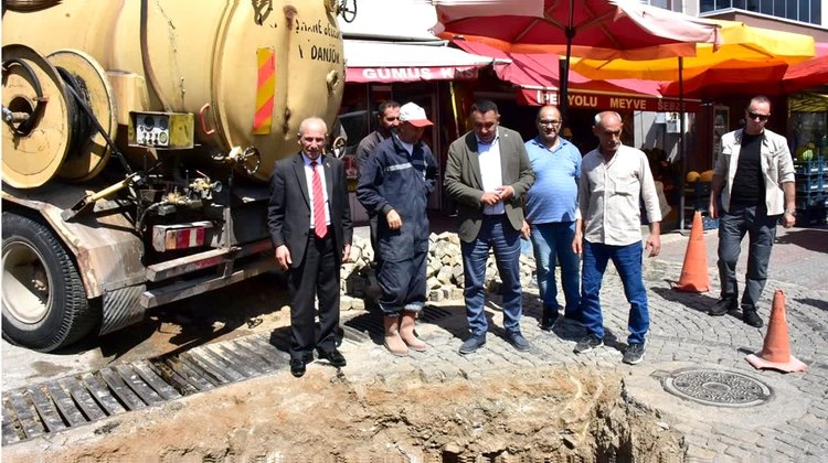 BAŞKANIMIZ, HASANBEY CADDESİ’NDE GERÇEKLEŞTİRİLEN ÇALIŞMAMIZI İNCELEDİ