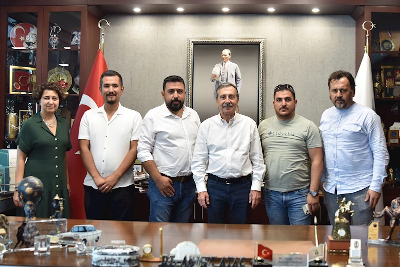 GENÇ ÇİFTÇİLERDEN BAŞKAN ATAÇ