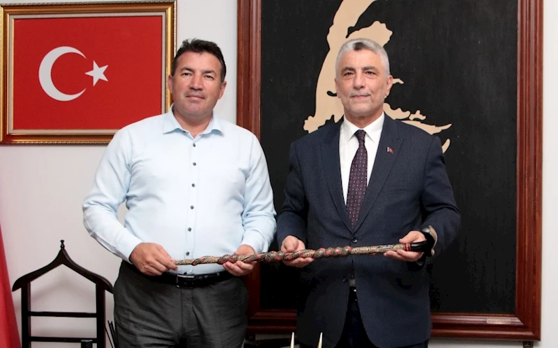 Ticaret Bakanımız Sayın Prof. Dr. Ömer Bolat Belediyemizi Ziyaret Etti.
